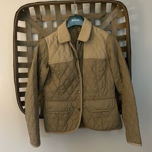 Women’s Barbour Quilted Jacket Size USA 6